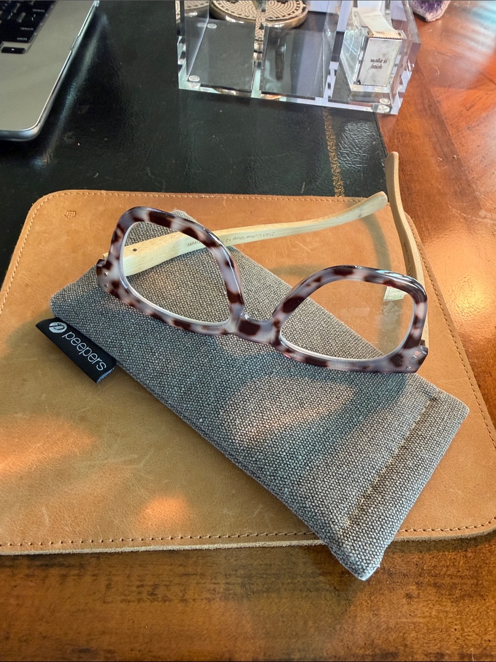 Peepers Women's Tortoiseshell Reading Glasses - Coffee Shop ++2.50